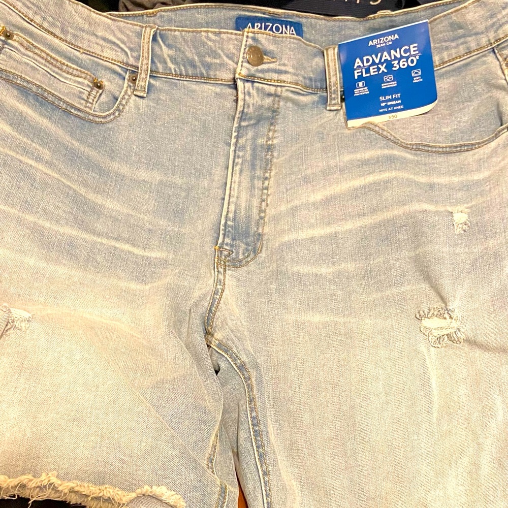 Jean cut off shorts